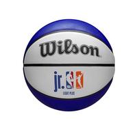 Wilson Pelota de baloncesto, Jr. NBA WNBA DRV Light, Exterior e interior, Tamaño: 5, Azul/Rojo/Blanco