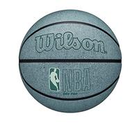 Wilson Pelota de Baloncesto NBA DRV Pro Eco, Gen Green, Exterior, Cubierta Tackskin con Caucho Reciclado, Tamaño: 7, Verde Menta