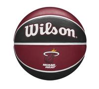 Wilson Balón de baloncesto NBA Team Tribute Miami Heat Rojo Talla 7