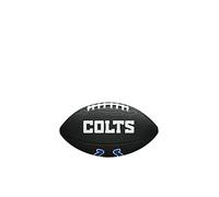Wilson Pelota de fútbol americano Mini NFL Team Soft Touch, Cuero mixto, Unisex juvenil, Negro