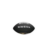 Wilson Pelota de fútbol Americano Mini NFL Team Soft Touch, Cuero Mixto Suave al Tacto