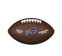 Wilson Pelota de fútbol Americano, NFL Team Logo, Tamaño Oficial, Cuero Mixto