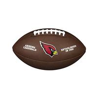 Wilson Pelota de fútbol Americano, NFL Team Logo, Tamaño Oficial, Cuero Mixto