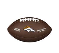 Wilson Pelota de fútbol Americano, NFL Team Logo, Tamaño Oficial, Cuero Mixto