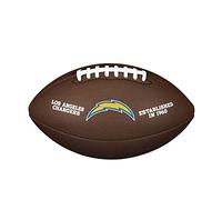 Wilson Pelota de fútbol americano, NFL TEAM LOGO, Tamaño oficial, Cuero mixto