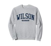 Wilson Pennsylvania PA College University Style Azul Sudadera