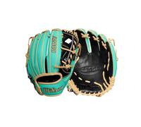 Wilson Spring 2025 A2000 1716SS - Guante de béisbol de infield de 11.5 pulgadas, lanzamiento a mano derecha, espuma de mar/negro/bronceado