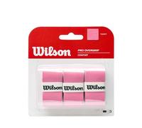Wilson Pro Overgrip Empuñadura, 3 unidades, unisex, rosa, Única