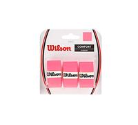 Wilson Pro Overgrip Empuñadura, 3 unidades, unisex, rosa, Única