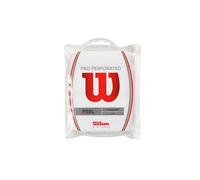Pro Overgrip Perforated Pack De 12 , color:blanco , talla:nosize Wilson