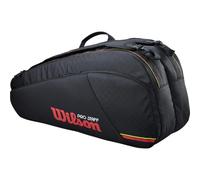 Wilson Raquetero de tenis Pro Staff Classic 6 unidades Negro Talla única