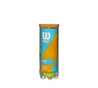 Wilson Profile All Court Pelotas de tenis, tubo con 3 pelotas, para todas las superficies, amarillo