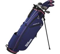 Wilson Profile Medio Juego LRH GRA Completo, Mujeres, Azul Marino/Rosa, Estándar