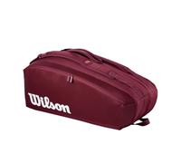 Wilson Defyer V1 Super Tour 9PK Maroon Bolsa de raquetas de tenis