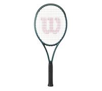 Raqueta de tenis Adulto - WILSON BLADE 100L V9 verde oscuro 300 g sin encordar GRIP 3
