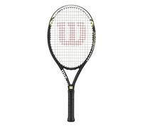 Wilson Raqueta de tenis, Hyper Hammer 5.3, Principiantes y jugadores intermedios, Negro/Blanco/Verde, Tamaño de empuñadura L3