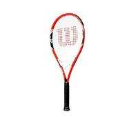 Wilson Raqueta de tenis unisex, Para juegos en todas las áreas, Para jugadores aficionados, Federer, Medida 3, Rojo/Blanco/Negro