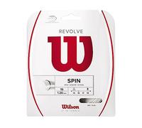 Wilson Revolve 16, Corda da Tennis Unisex-Adulto, Bianco, 1.30 mm, 12.2 m