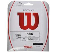 Wilson Revolve Cordaje de Tenis, 12.2 m, Unisex, Black