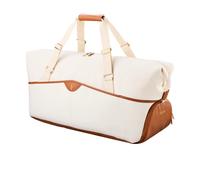 Wilson RF Lawn Collection Practice Duffel Bag Cream Bolsa de raquetas de tenis