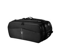 WILSON RF Tournament - Bolsa para raquetas de tenis, capacidad para hasta 15 raquetas, color negro