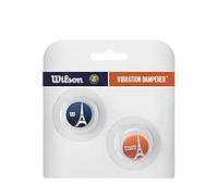 Wilson RG Eiffel Tower DAMPENER Blue/Orange/WH Grips de Tenis y Otros, Adultos Unisex, Azul/Naranja/Blanco