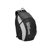 Wilson Roger Federer Team, Mochila De Tenis Unisex Adulto, Negro, NS