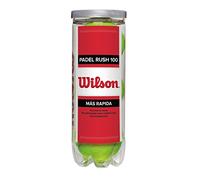 Wilson Rush 100 3 Ball Can Pelotas de Tenis, Unisex, Yellow, NS