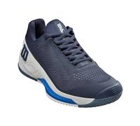 Wilson Rush Pro 4.0, Sneaker Hombre, Navy Blazer/White/Lapis Blue, 44 2/3 EU
