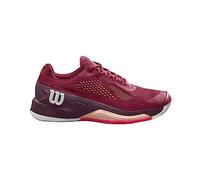 Wilson Rush Pro 4.0, Sneaker Mujer, Beet Red/White/Tropical Peach, 38 2/3 EU