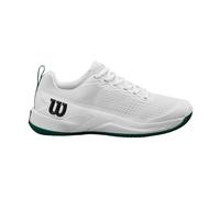 Wilson Rush Pro 4.5, Tennis Shoe Hombre, White/White/Aventurine, 42 EU