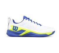 Wilson Hombres Rush Pro 4.5 Zapatillas De Tenis Zapatilla Todas Las Superficies Blanco-Azul EU 42 Neu