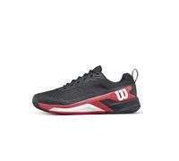 Wilson Rush Pro 4.5, Zapatillas de Tenis Hombre, Black/Infrared/White, 49 1/3 EU