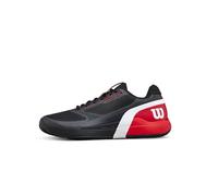 Wilson Rush Pro 5 Clay Zapatillas Hombre, Negro/Rojo/Blanco, T. 44 2/3