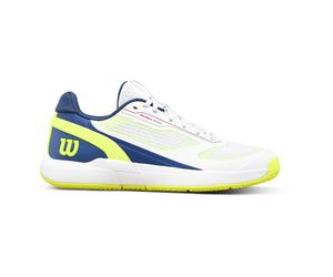 Wilson Rush Pro 5 Jr White/Blue Zapatillas de tenis infantiles EUR 34 2/3