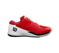 Wilson Rush Pro Ace, Zapatillas de Tenis Hombre, Infrared/White/Black, 43 1/3 EU
