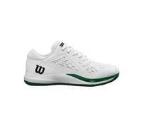 Wilson Rush Pro Ace JR, Zapatillas de Tenis, White/White/Bosphorus, 38 EU