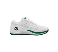 Wilson Rush Pro Ace JR, Zapatillas de Tenis, White/White/Bosphorus, 38 EU
