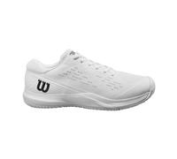 Wilson Rush Pro Ace, Tennis Shoe Hombre, White/White/Black, 45 1/3 EU