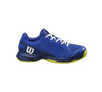 Wilson Rush Pro, Tennis Shoe, Bluing/Blue Print/Safety Yellow, 37 1/3 EU