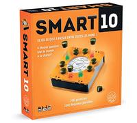 Wilson Smart Games 10 Versión Francesa | Juego de Quiz Fun y Compact | Quiz Nómada para 2 a 8 Jugadores | 100 Cartas Preguntas Dobles | MA001