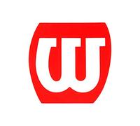 Wilson Squash/Bmtn Stencil - Cordaje para Raquetas, Color Rojo, Talla NS
