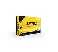 Wilson Staff Bolas de golf, Ultra, De dos piezas, 15 Bolas, Blancas