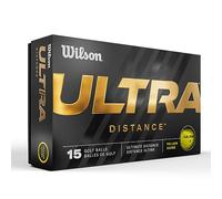 Wilson Bolas de golf Ultra Distance 23' Amarillas Paquete de 15
