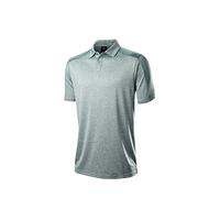 Wilson Staff Hombre Polo de Golf, Staff 2 Tone Polo, Poliéster, Verde, Talla M, WGA700735MD
