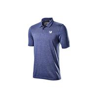 Wilson Staff Hombre Polo de Golf, Staff Model Polo, Poliéster/Licra, Azul, Talla L, WGA700720LG