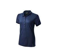 Wilson Staff Mujer Polo de Golf, Staff Authentic Polo, Poliéster, Azul, Talla XL, WGA700741XL