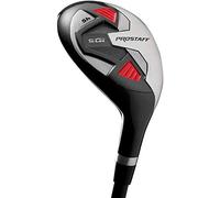 Wilson Staff Palos de golf, Pro Staff SGI Hybrid 4, Para zurdos, Varilla de grafito, Rojo/Negro, WGD151900
