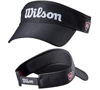 Wilson Staff Visor - Visera, Unisex, tamaño Ajustable, ala Curva, poliéster Hombre