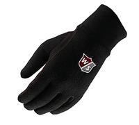 Wilson Staff Winter Gloves Guante de Golf, para Hombre, Microfibra sintética, 1 par, Negro, Small